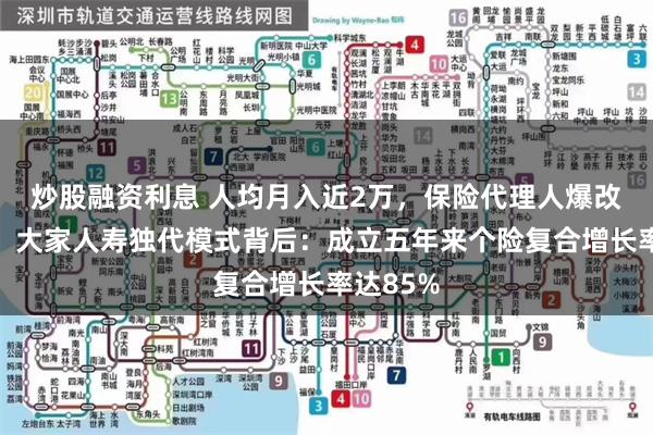 炒股融资利息 人均月入近2万，保险代理人爆改创业家！大家人寿独代模式背后：成立五年来个险复合增长率达85%