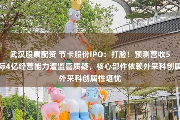 武汉股票配资 节卡股份IPO：打脸！预测营收5.5亿实际4亿经营能力遭监管质疑，核心部件依赖外采科创属性堪忧